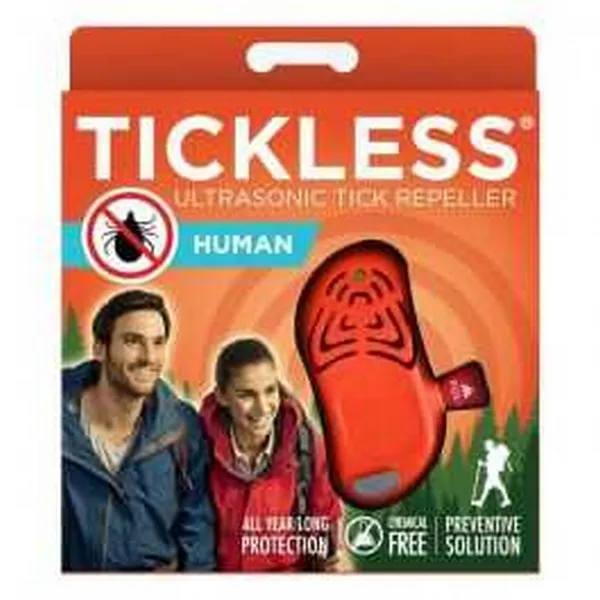 1ea Tickless Human Tick Repeller Orange - Health/First Aid